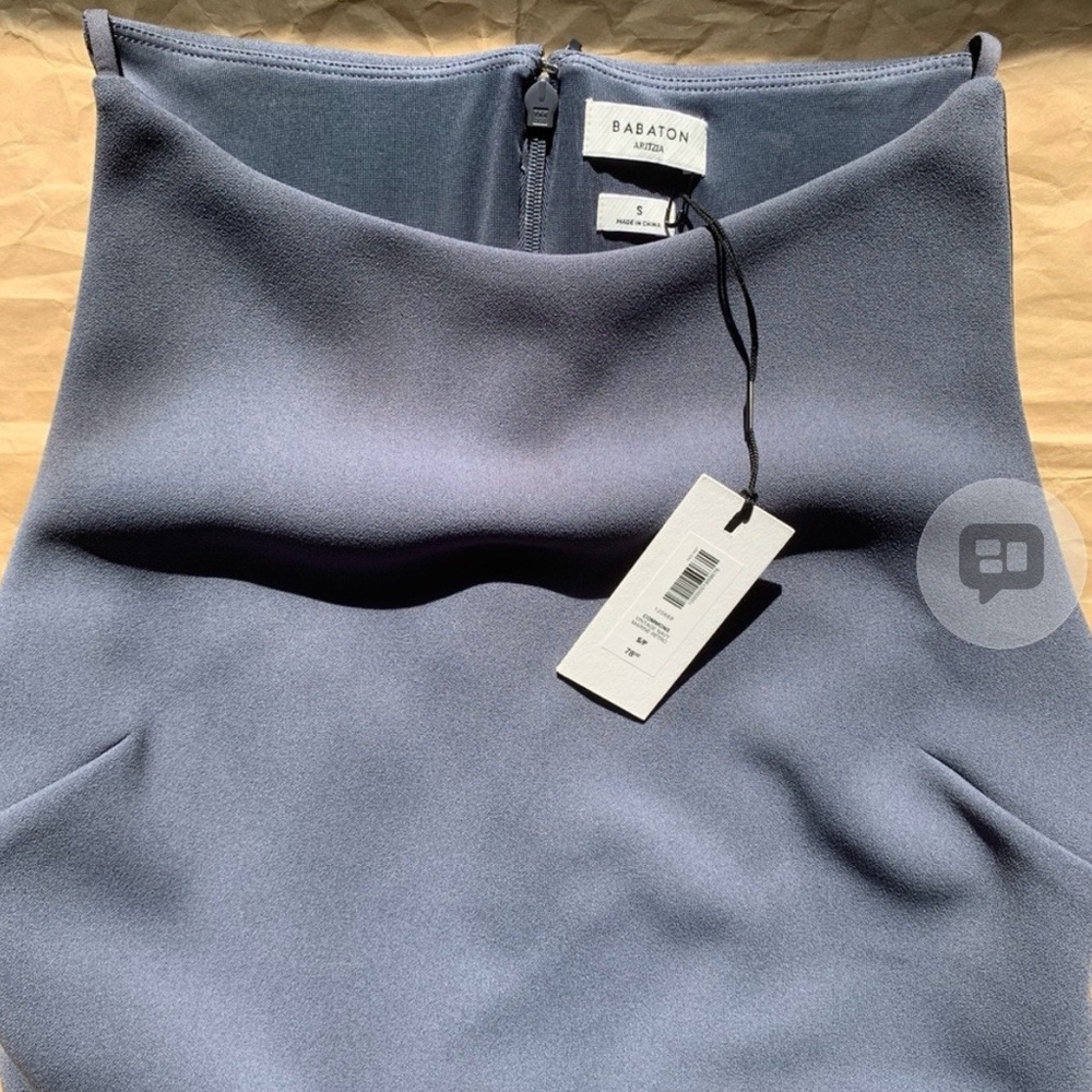 Aritzia Babaton Vintage Navy Top - Picture 5 of 8